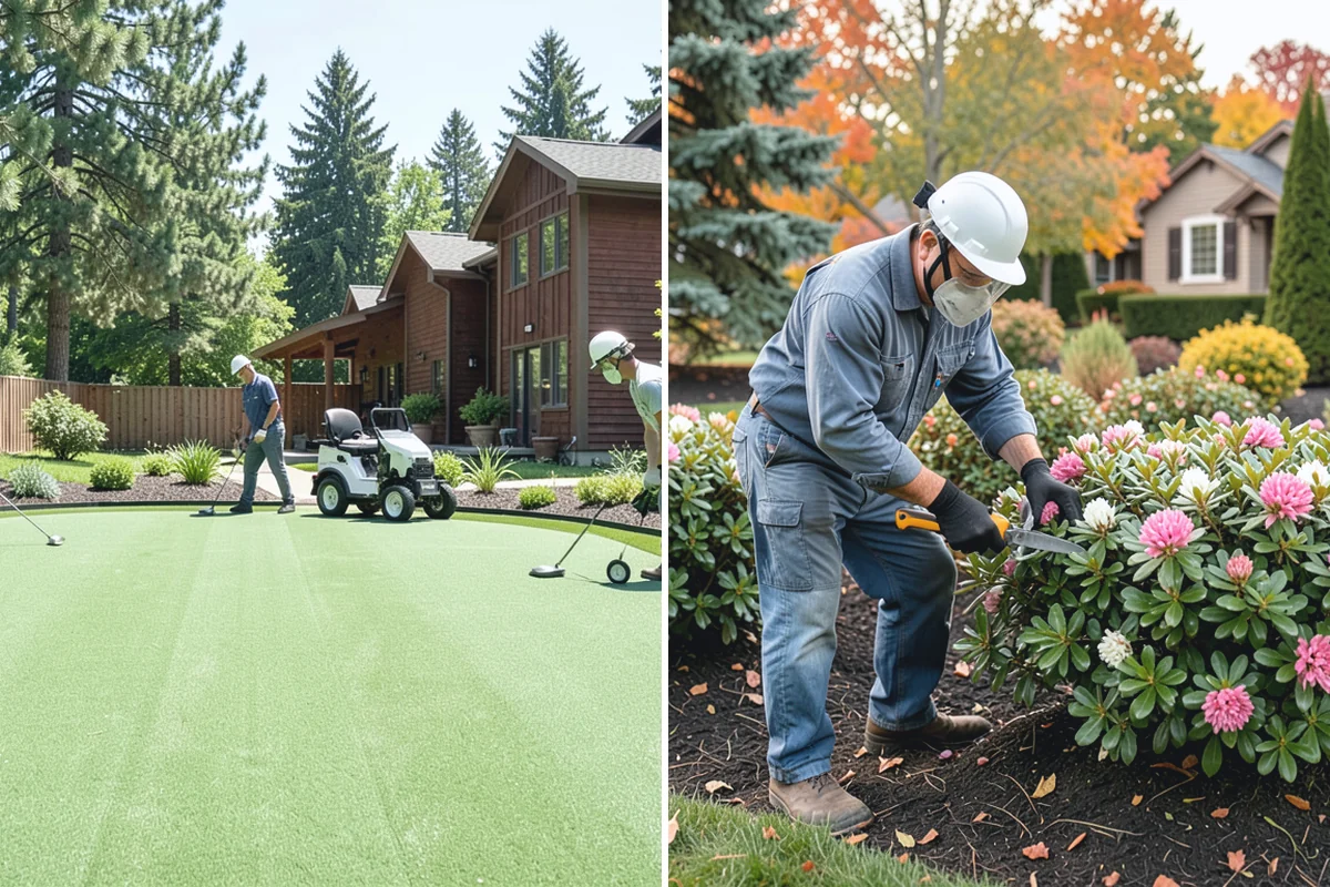 Winter Landscape Protection in Woodinville, King County, WA - Inspect the property for freeze-sensitive plants and drainage issues
