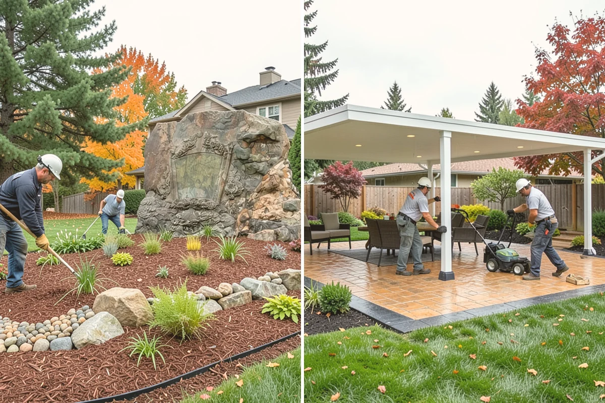 Winterization in Bellevue, King County, WA - Assess plants and features at risk