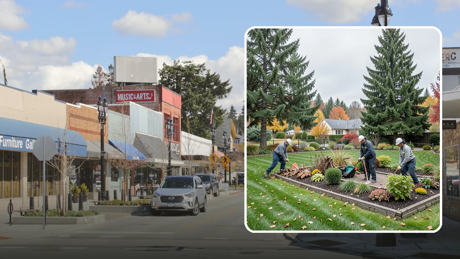 Winterization in Bothell, King County, WA - End-of-season winterization that protects plants, beds, and features from Pacific Northwest winter weather.