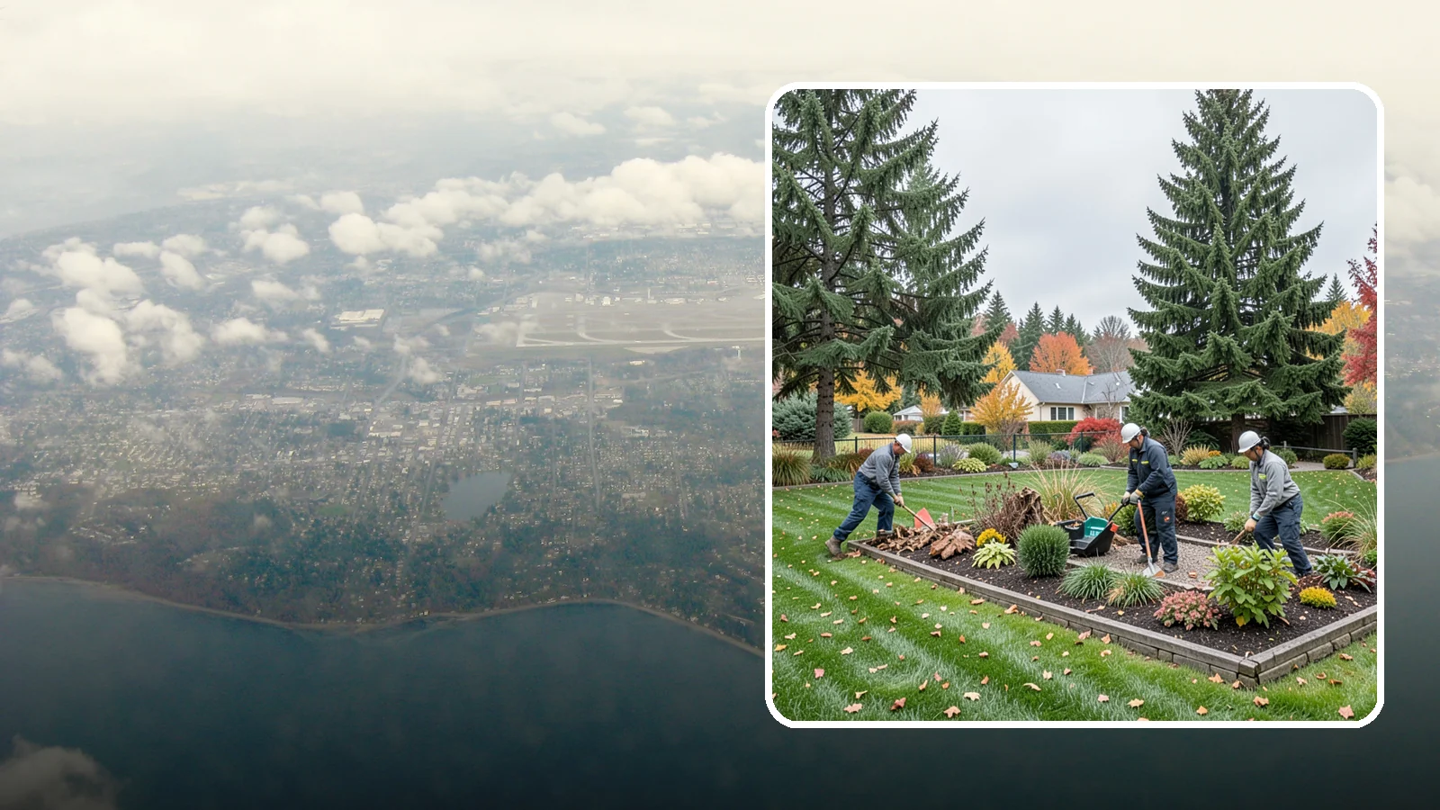 Winterization in Burien, King County, WA - End-of-season winterization that protects plants, beds, and features from Pacific Northwest winter weather.