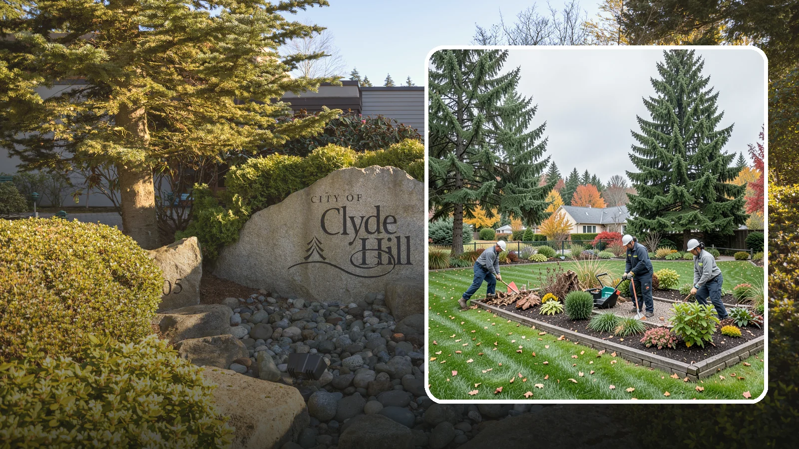 Winterization in Clyde Hill, King County, WA - End-of-season winterization that protects plants, beds, and features from Pacific Northwest winter weather.
