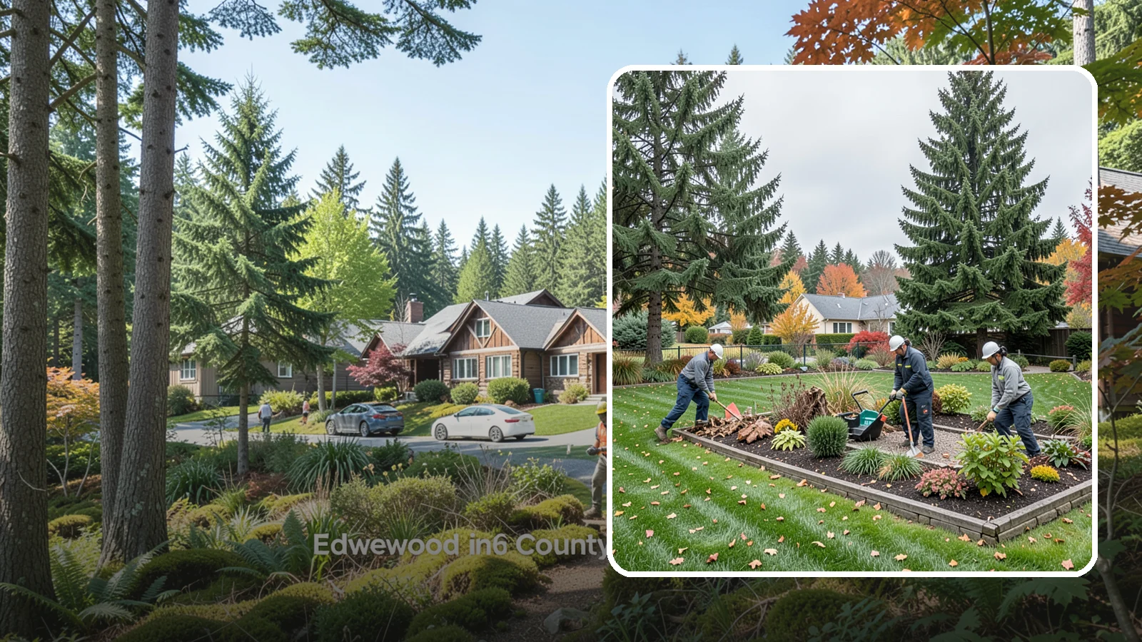 Winterization in Edgewood, Pierce County, WA - End-of-season winterization that protects plants, beds, and features from Pacific Northwest winter weather.