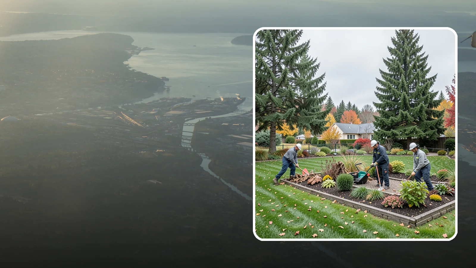 Winterization in Fife, Pierce County, WA - End-of-season winterization that protects plants, beds, and features from Pacific Northwest winter weather.