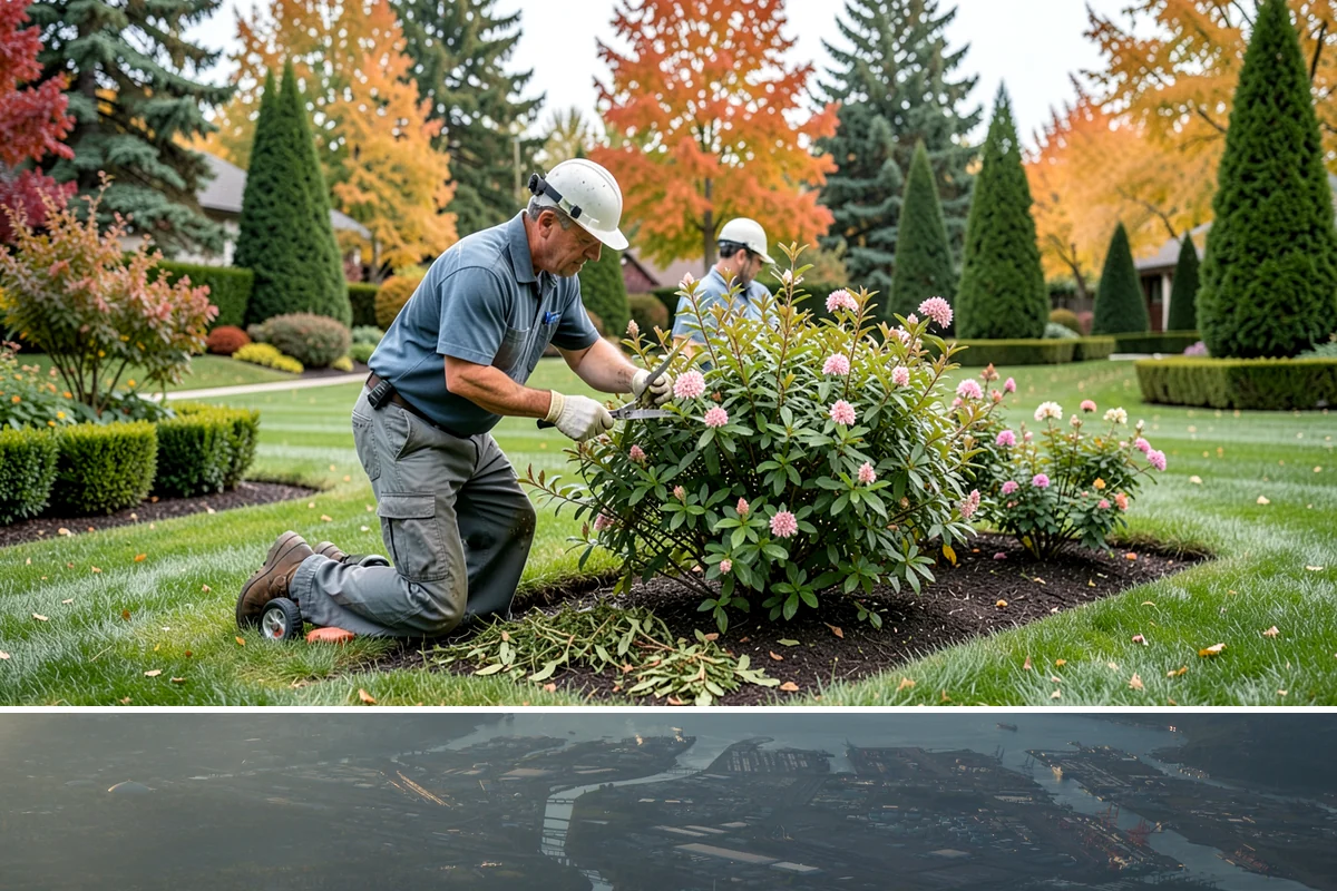 Winterization in Fife, Pierce County, WA - Done in late fall before hard freezes.