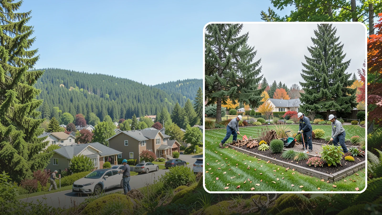 Winterization in Index, Snohomish County, WA - End-of-season winterization that protects plants, beds, and features from Pacific Northwest winter weather.