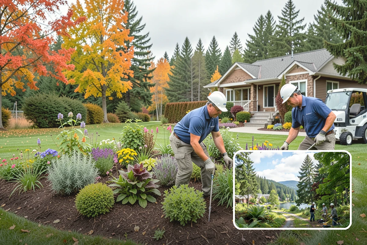 Winterization in Lake Forest Park, King County, WA - Protects plants through cold and wet