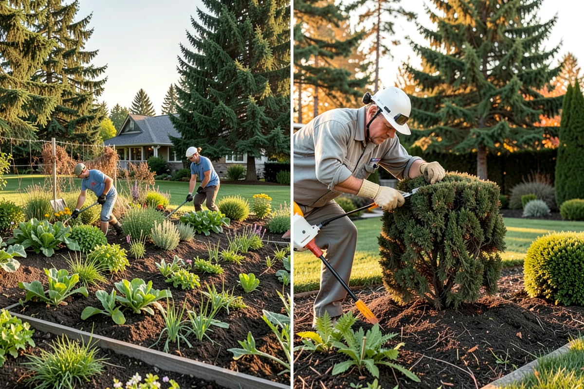 Winterization in Lake Forest Park, King County, WA - Assess plants and features at risk