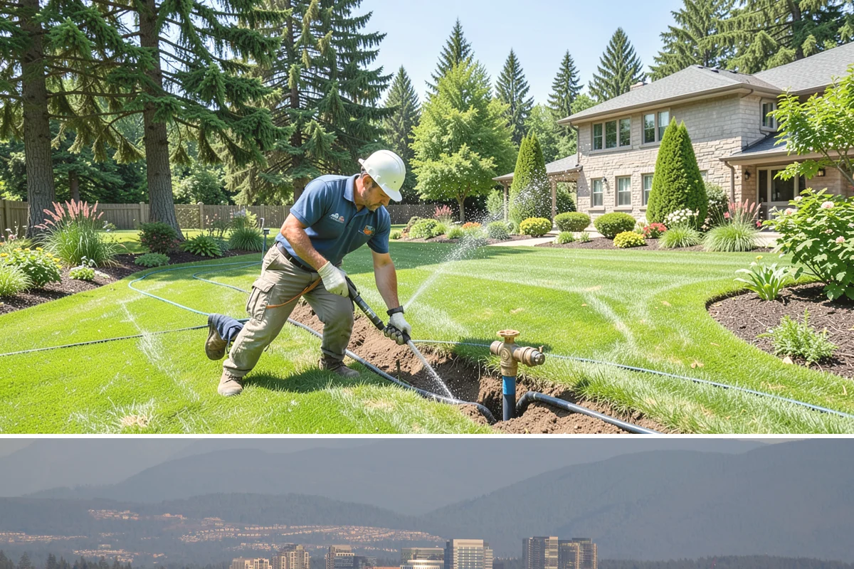 Winterization in Medina, King County, WA - Done in late fall before hard freezes.