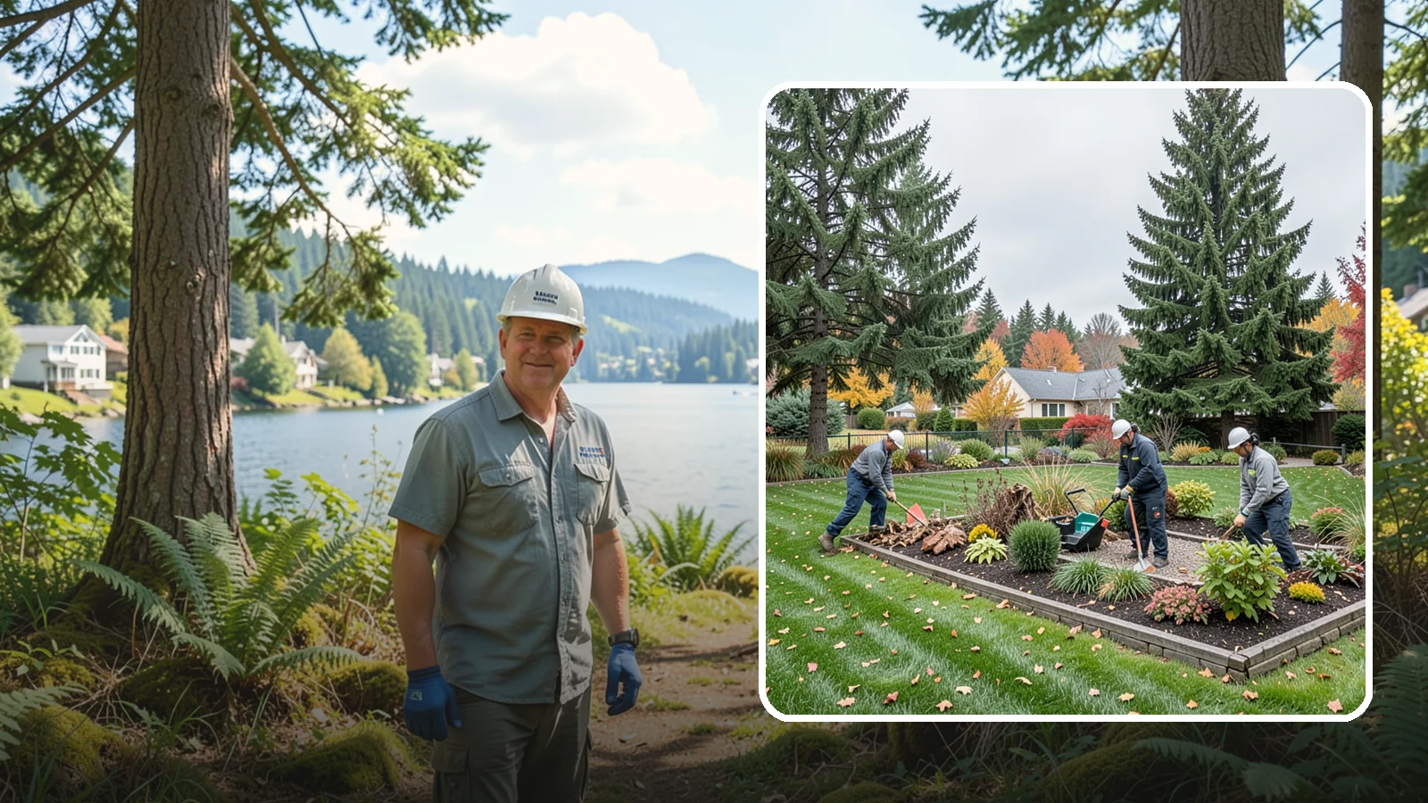 Winterization in Milton, King County, WA - End-of-season winterization that protects plants, beds, and features from Pacific Northwest winter weather.
