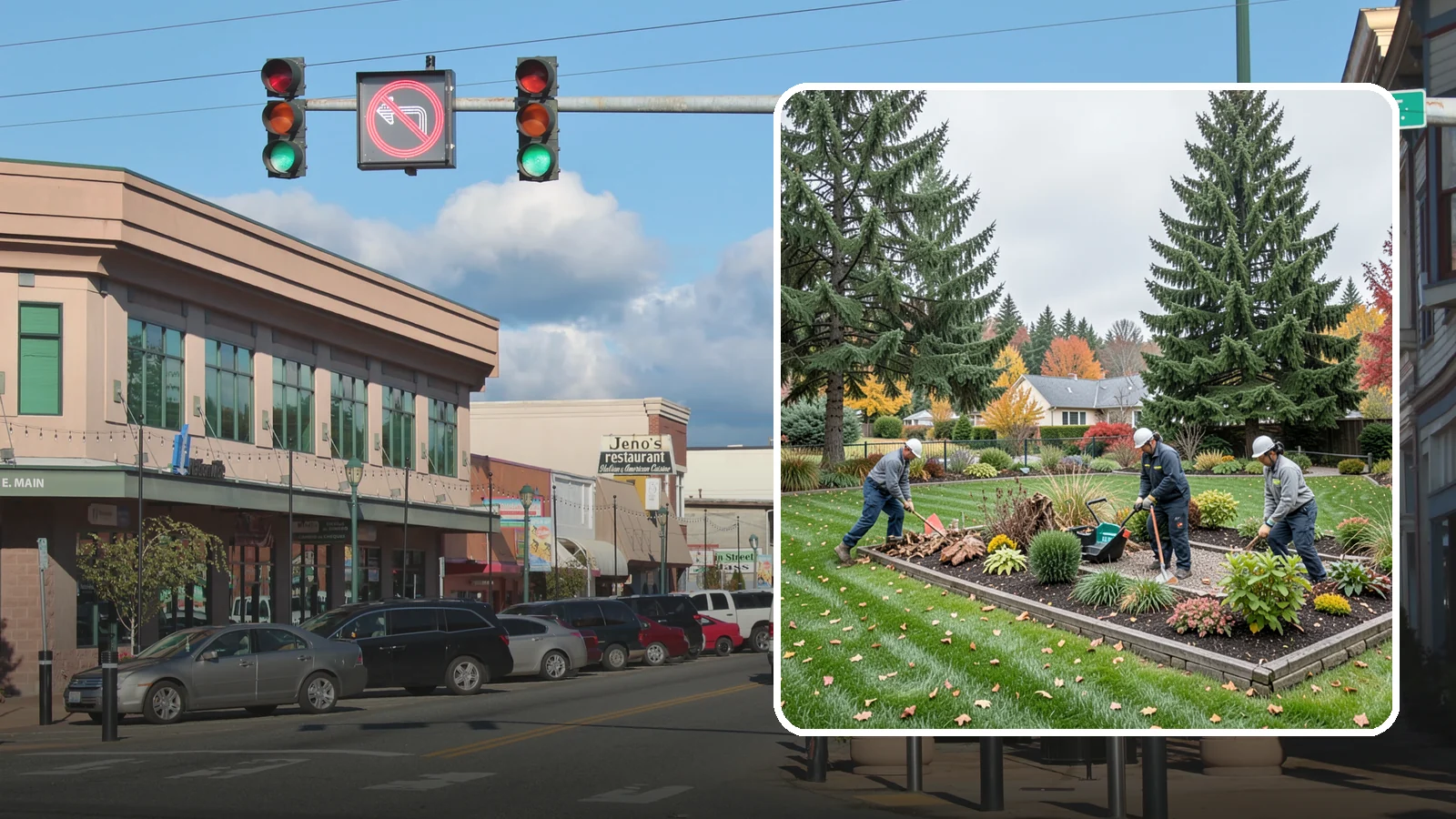 Winterization in Monroe, Snohomish County, WA - End-of-season winterization that protects plants, beds, and features from Pacific Northwest winter weather.