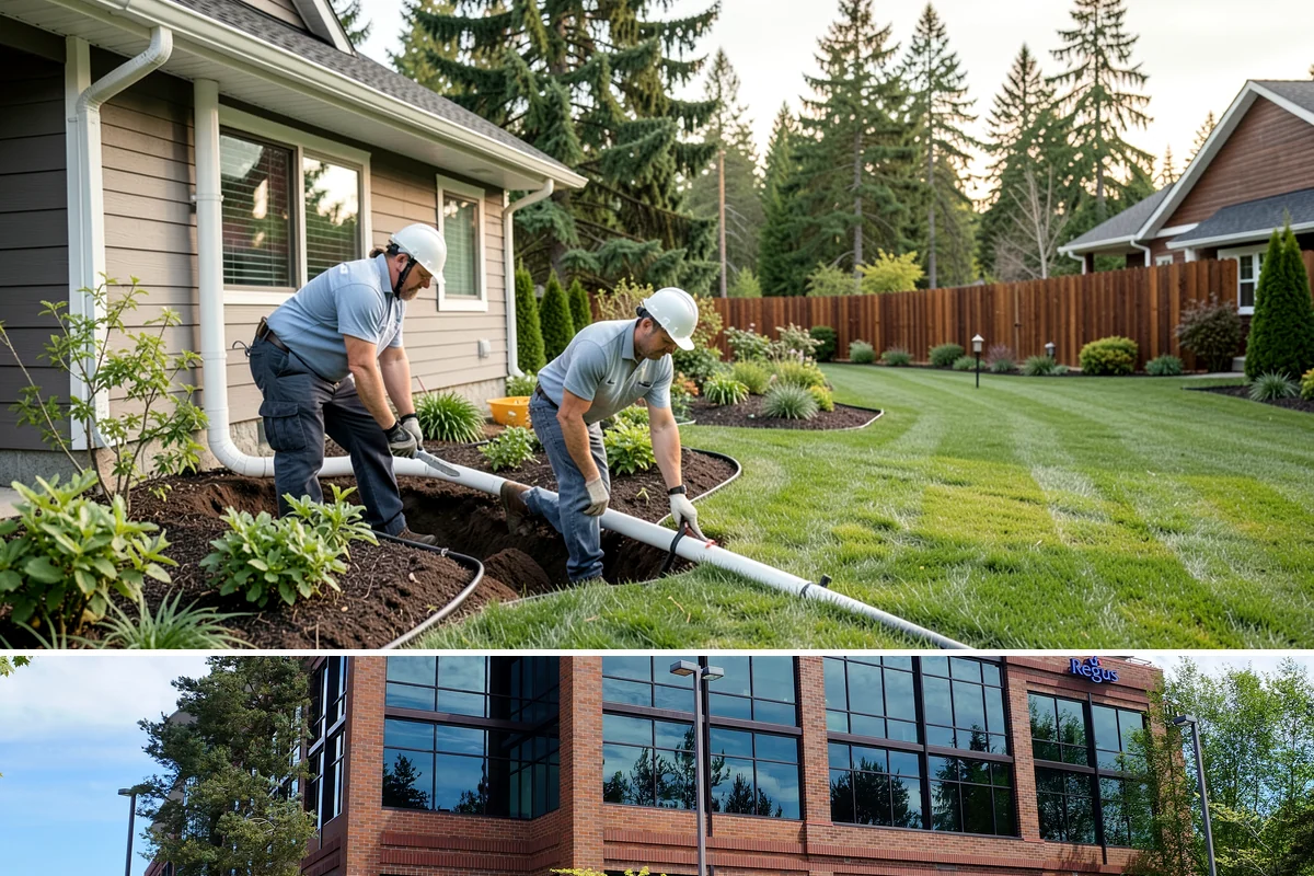 Winterization in Mountlake Terrace, Snohomish County, WA - Done in late fall before hard freezes.