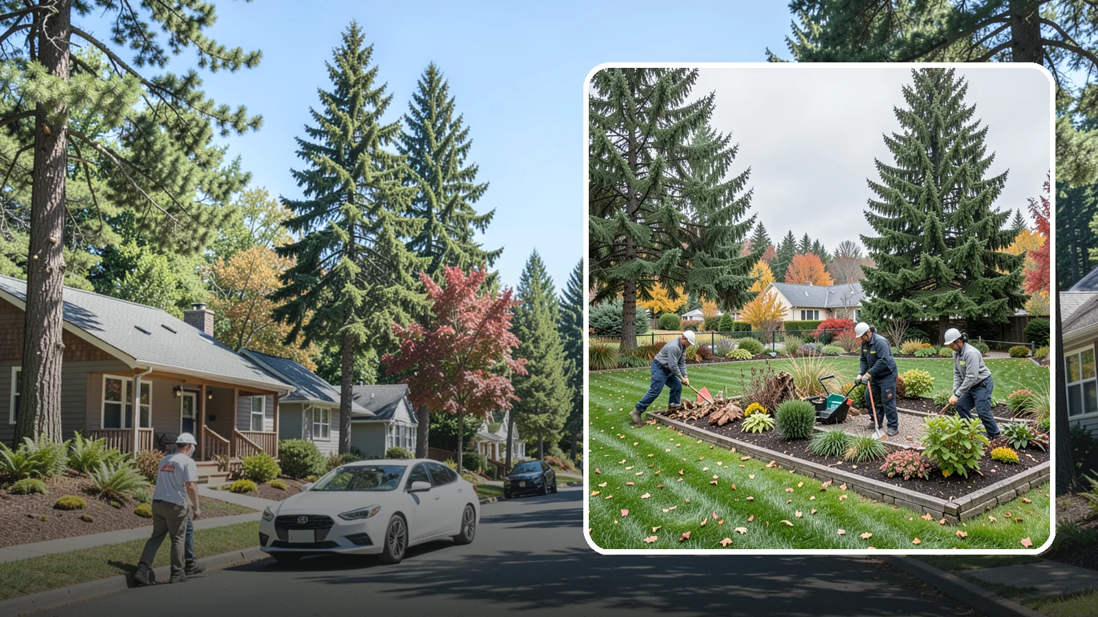Winterization in Orting, Pierce County, WA - End-of-season winterization that protects plants, beds, and features from Pacific Northwest winter weather.