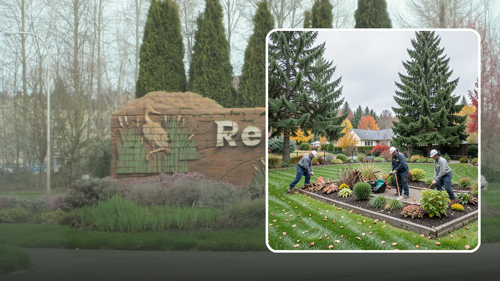 Winterization in Renton, King County, WA - End-of-season winterization that protects plants, beds, and features from Pacific Northwest winter weather.