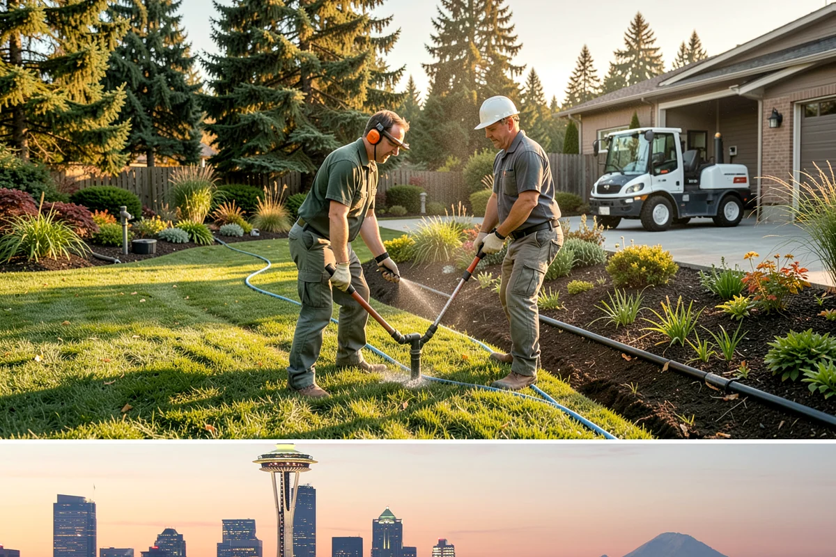 Winterization in Seattle, King County, WA - Done in late fall before hard freezes.