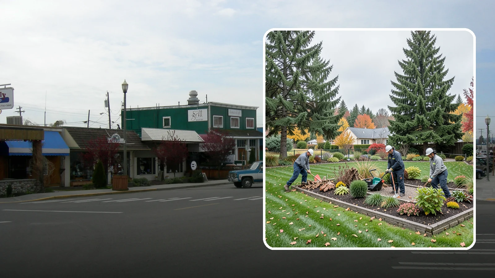 Winterization in Stanwood, Snohomish County, WA - End-of-season winterization that protects plants, beds, and features from Pacific Northwest winter weather.