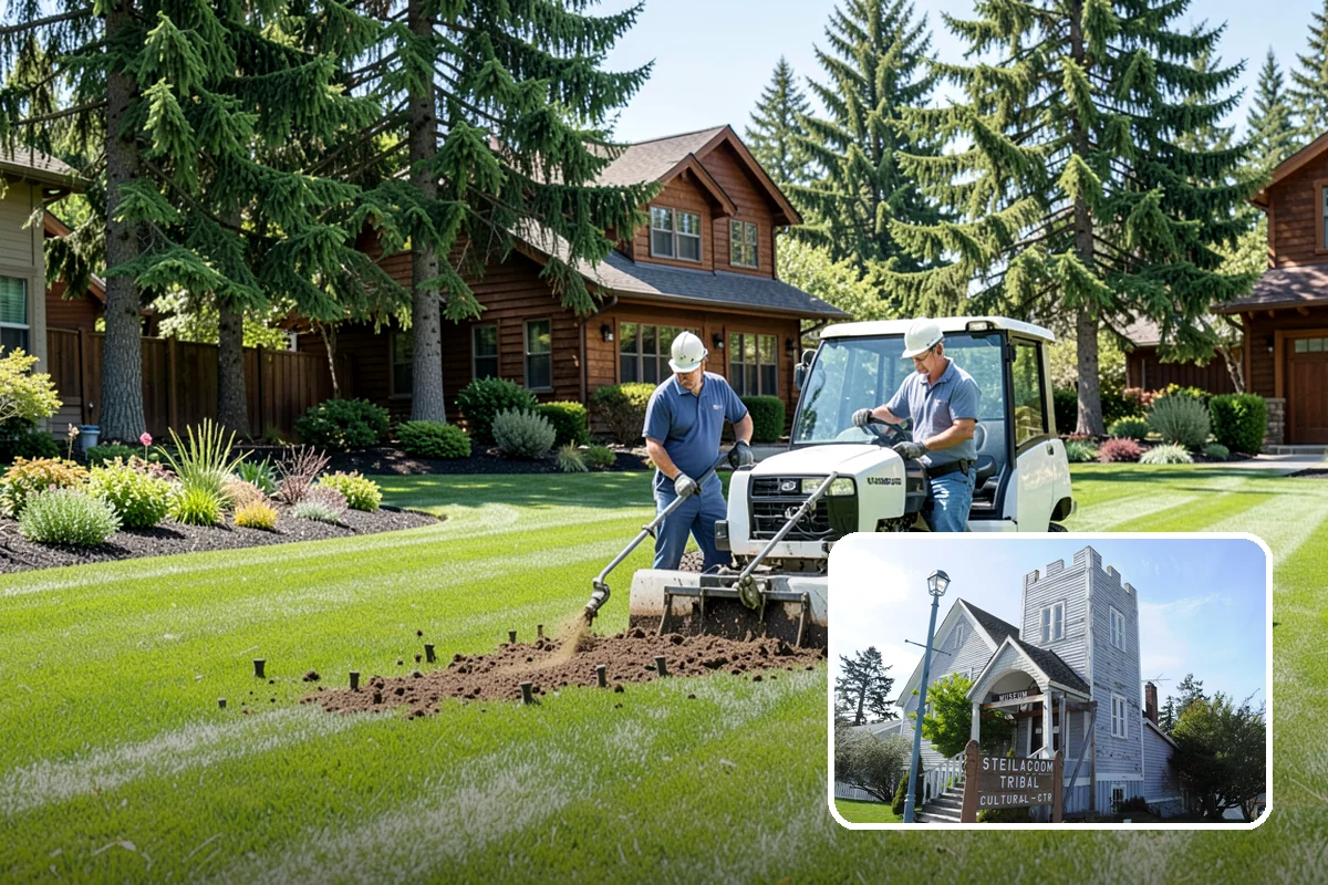 Winterization in Steilacoom, Pierce County, WA - Protects plants through cold and wet