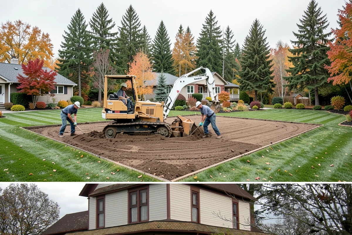 Winterization in Sumner, Pierce County, WA - Done in late fall before hard freezes.
