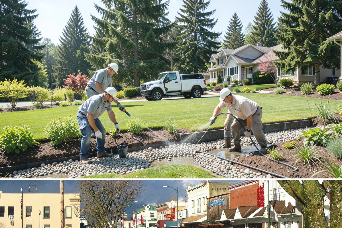 Wood Chip Spreading in Arlington, Snohomish County, WA - Can be spread year-round