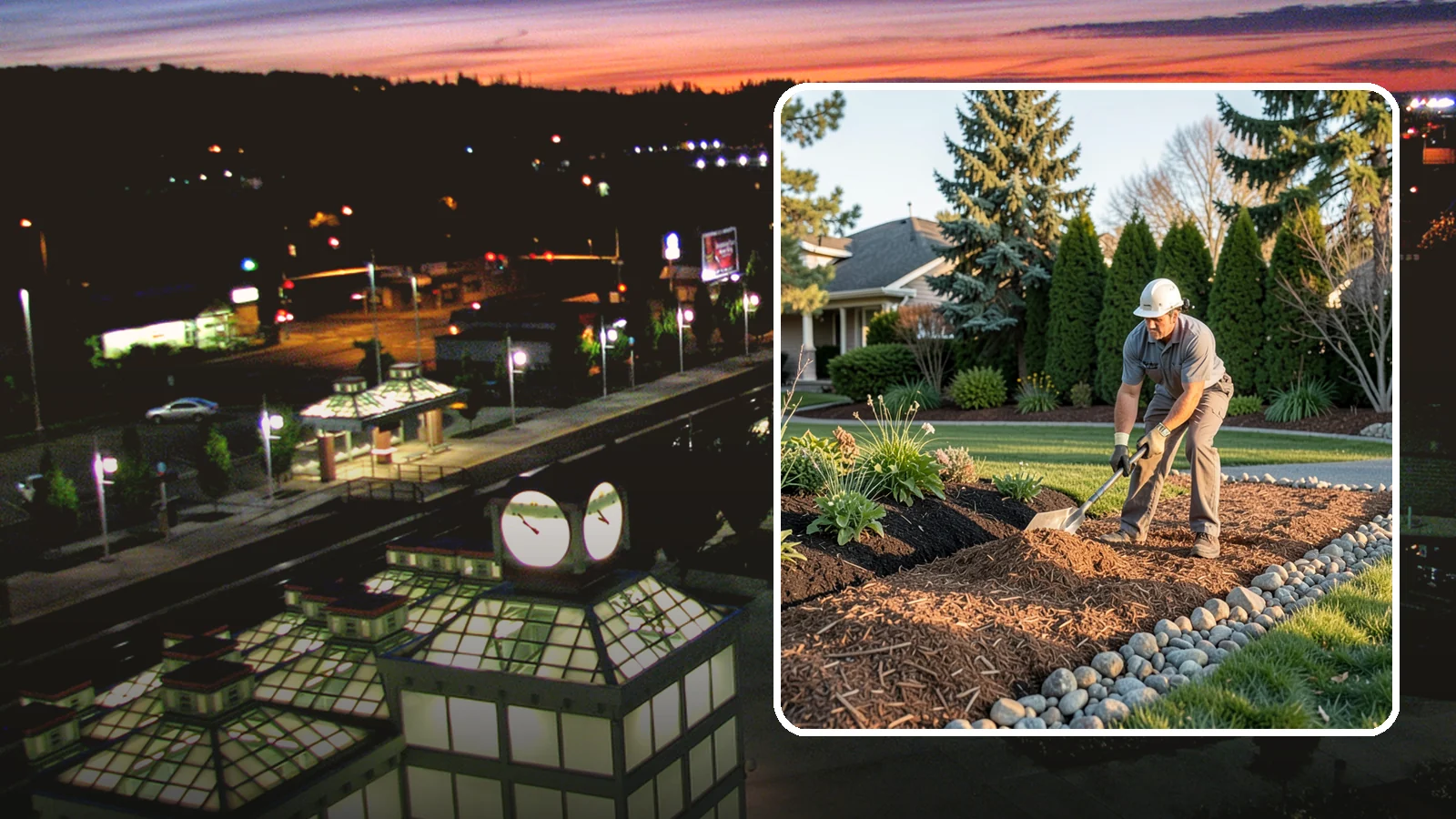 Wood Chip Spreading in Auburn, King County, WA - Natural wood chips and arborist chips spread on paths, beds, and play areas for a rugged, economical cover.