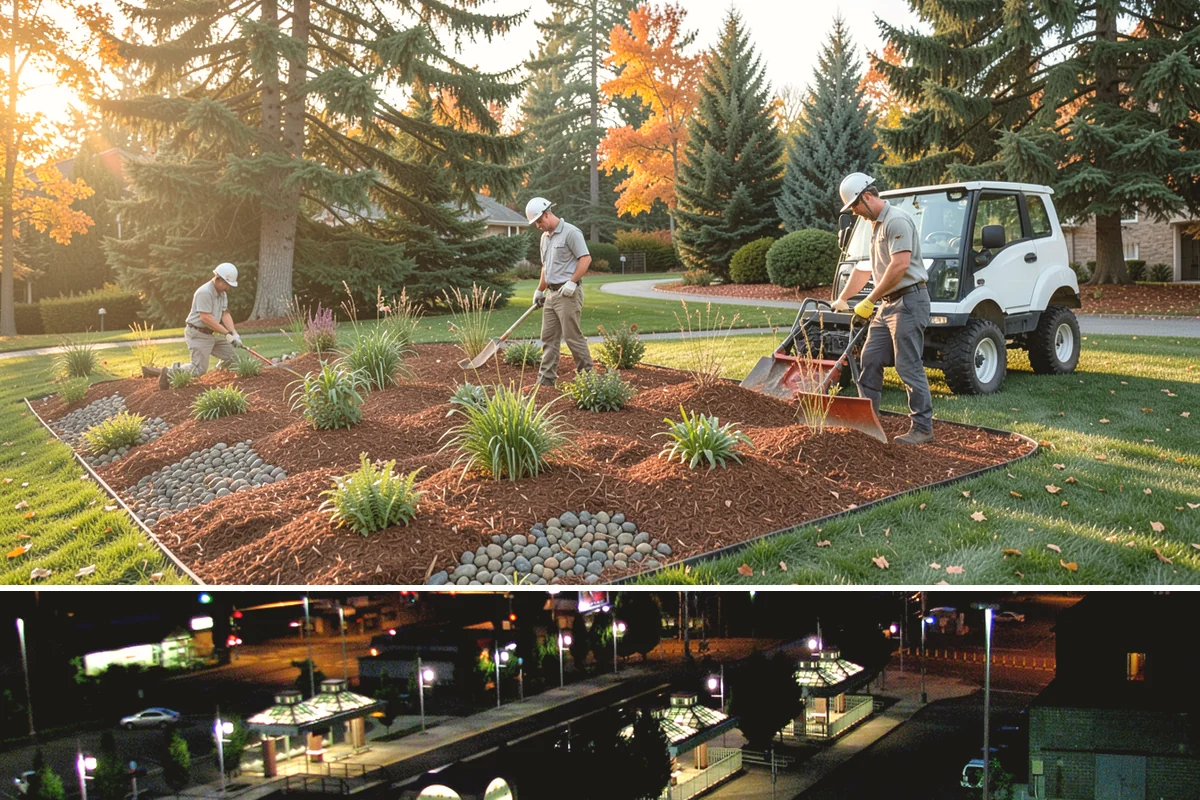 Wood Chip Spreading in Auburn, King County, WA - Can be spread year-round