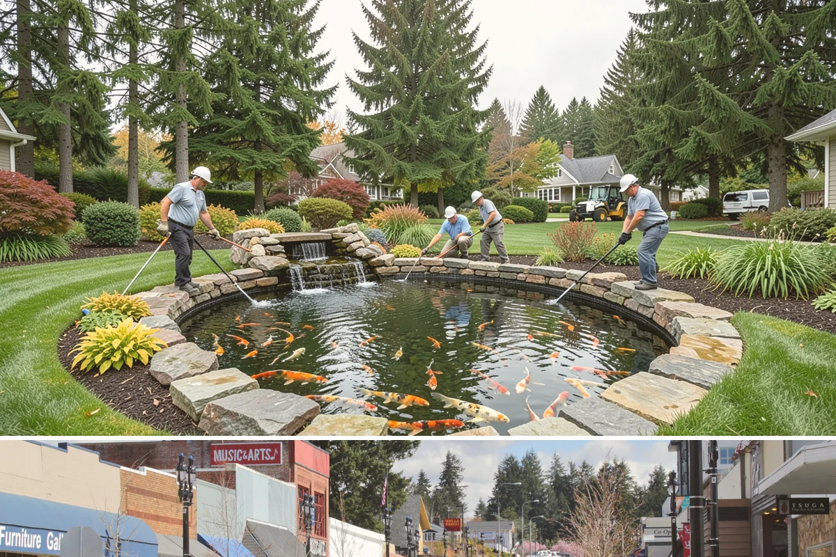 Wood Chip Spreading in Bothell, King County, WA - Can be spread year-round