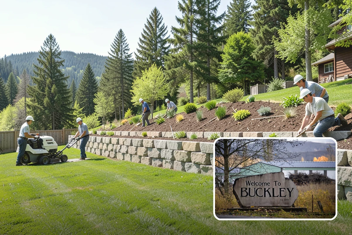 Wood Chip Spreading in Buckley, Pierce County, WA - Rugged, stable cover for paths and beds