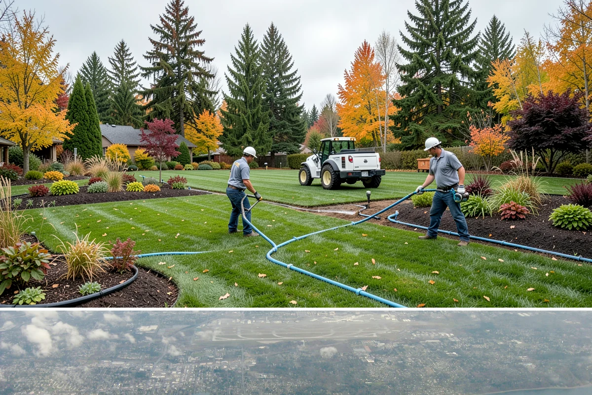 Wood Chip Spreading in Burien, King County, WA - Can be spread year-round