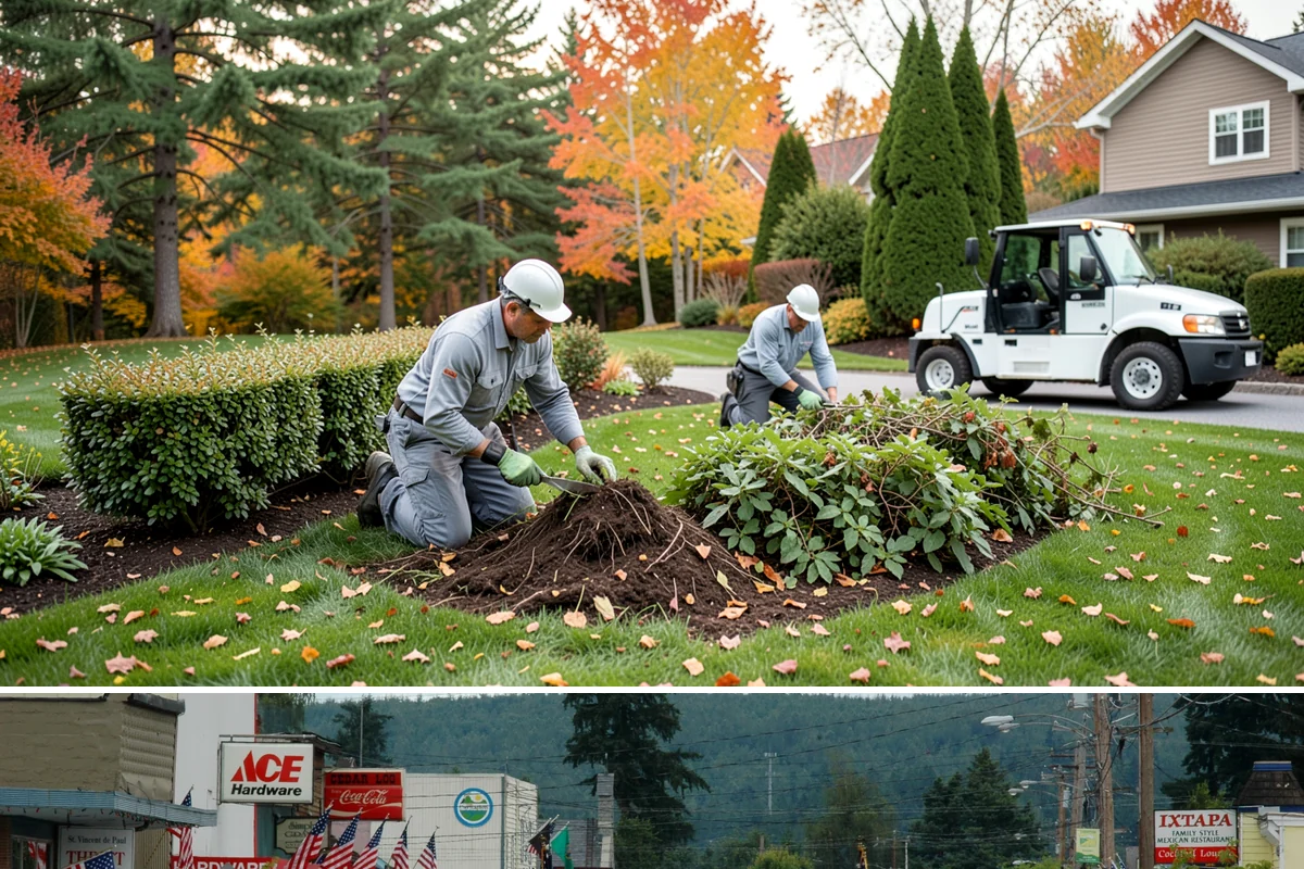 Wood Chip Spreading in Carnation, King County, WA - Can be spread year-round