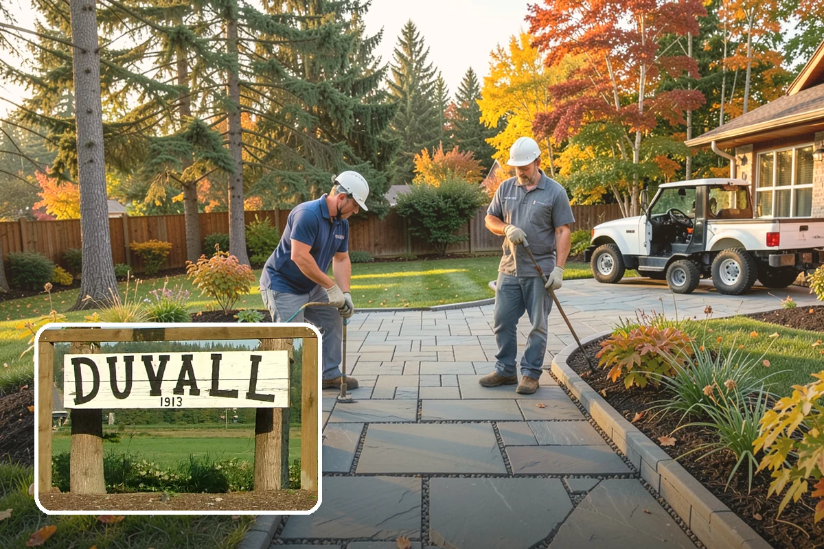 Wood Chip Spreading in Duvall, King County, WA - Rugged, stable cover for paths and beds