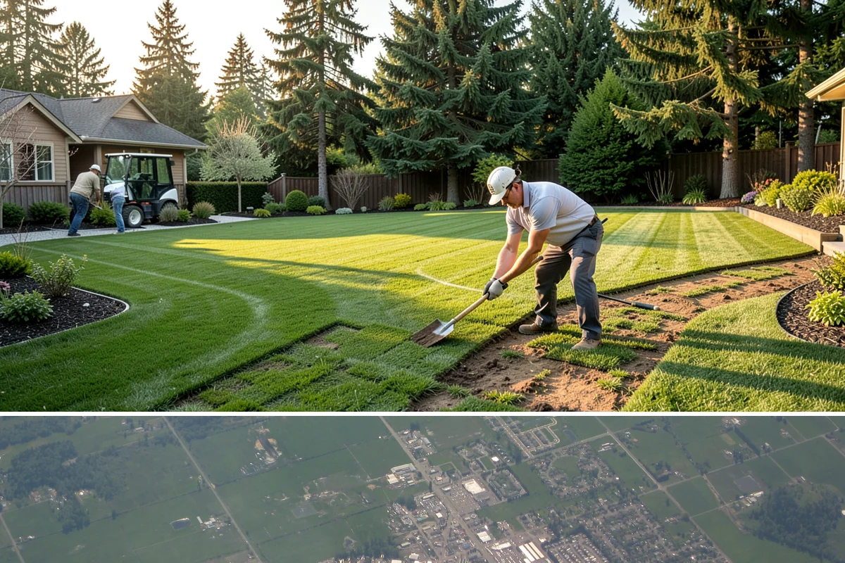 Wood Chip Spreading in Enumclaw, King County, WA - Can be spread year-round
