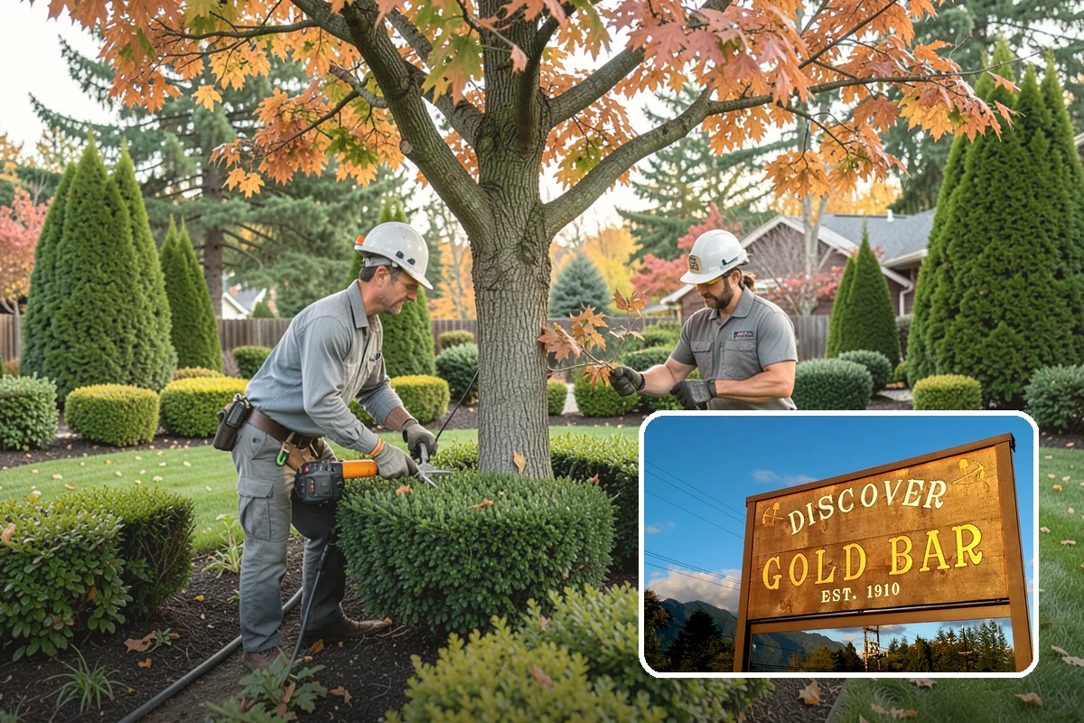 Wood Chip Spreading in Gold Bar, Snohomish County, WA - Rugged, stable cover for paths and beds