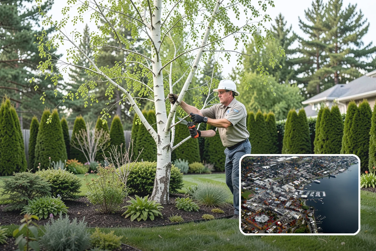 Wood Chip Spreading in Kirkland, King County, WA - Rugged, stable cover for paths and beds