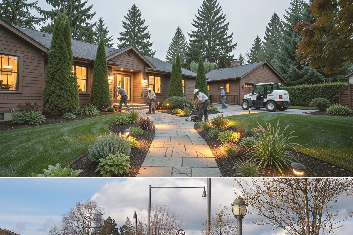 Wood Chip Spreading in Marysville, Snohomish County, WA - Can be spread year-round