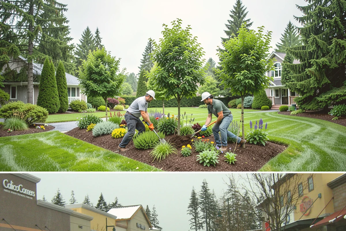 Wood Chip Spreading in Mill Creek, Snohomish County, WA - Can be spread year-round