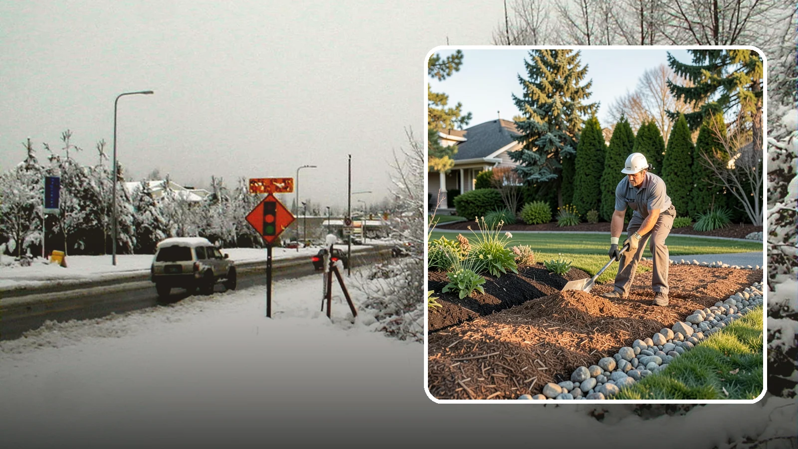 Wood Chip Spreading in Newcastle, King County, WA - Natural wood chips and arborist chips spread on paths, beds, and play areas for a rugged, economical cover.
