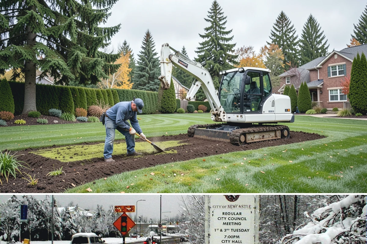 Wood Chip Spreading in Newcastle, King County, WA - Can be spread year-round