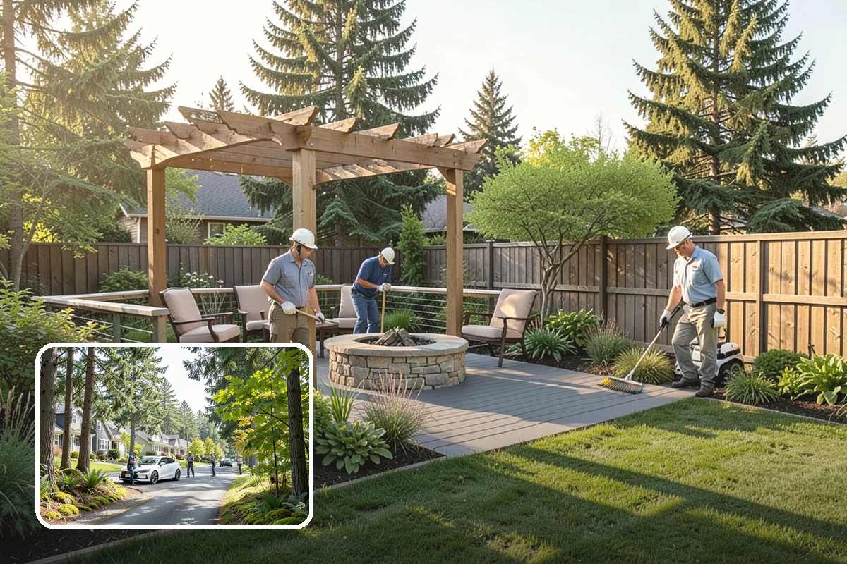 Wood Chip Spreading in Normandy Park, King County, WA - Rugged, stable cover for paths and beds