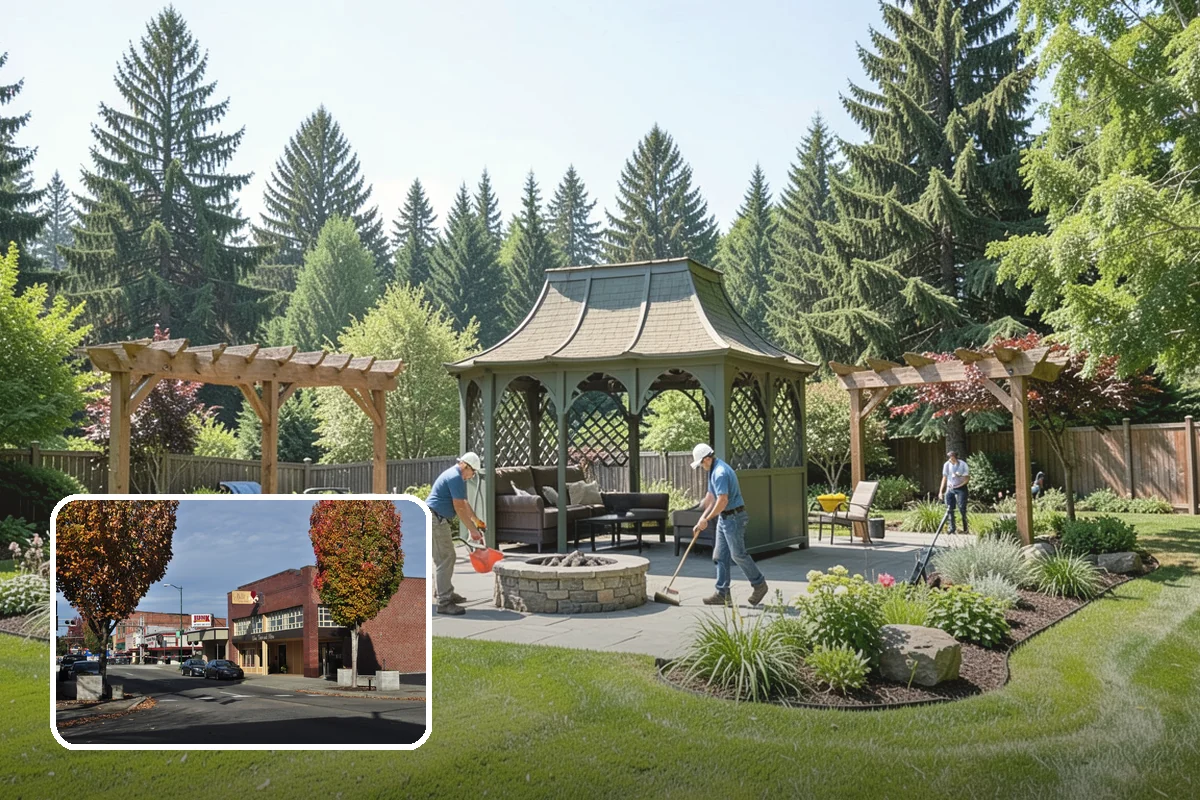 Wood Chip Spreading in Puyallup, Pierce County, WA - Rugged, stable cover for paths and beds