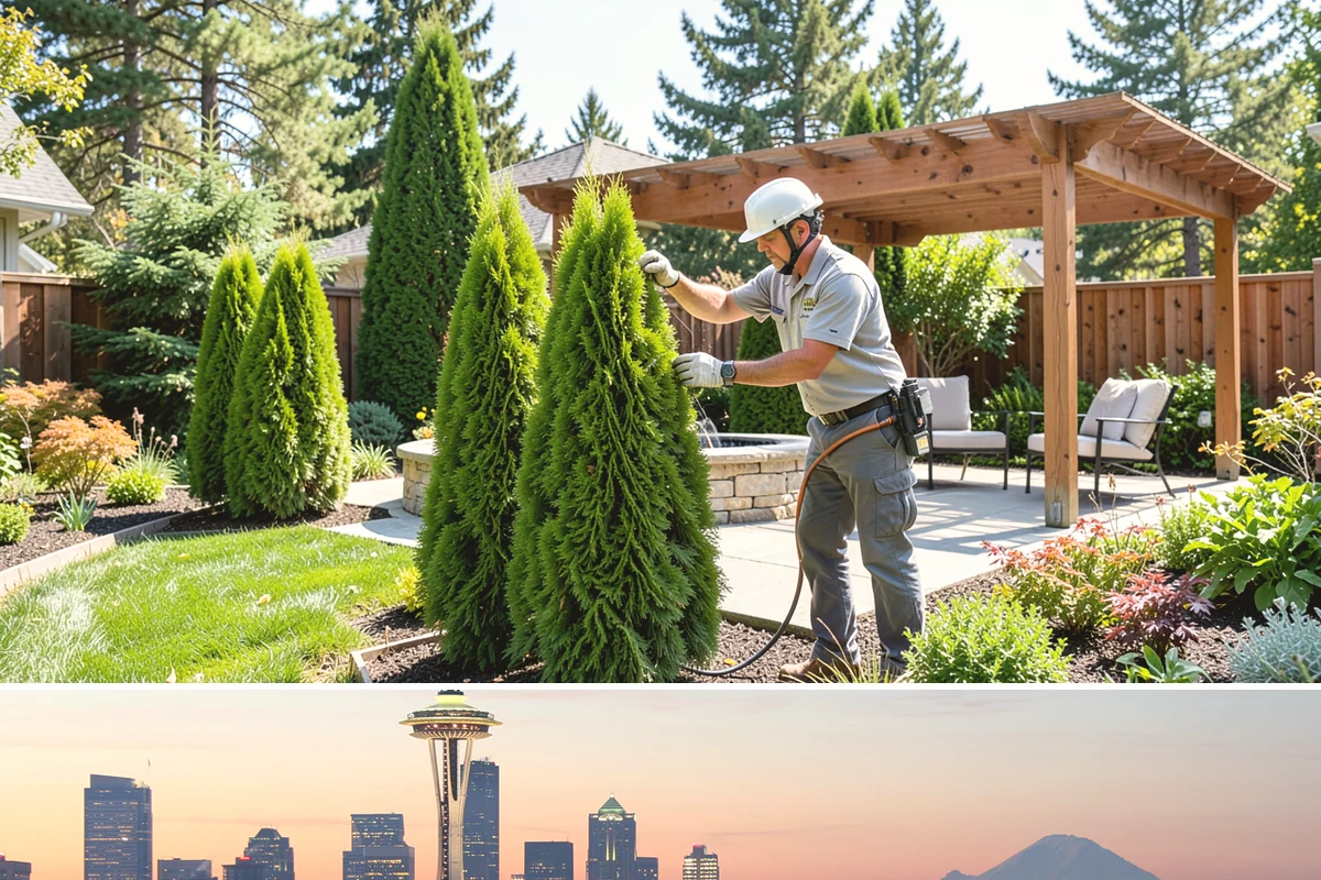 Wood Chip Spreading in Seattle, King County, WA - Can be spread year-round