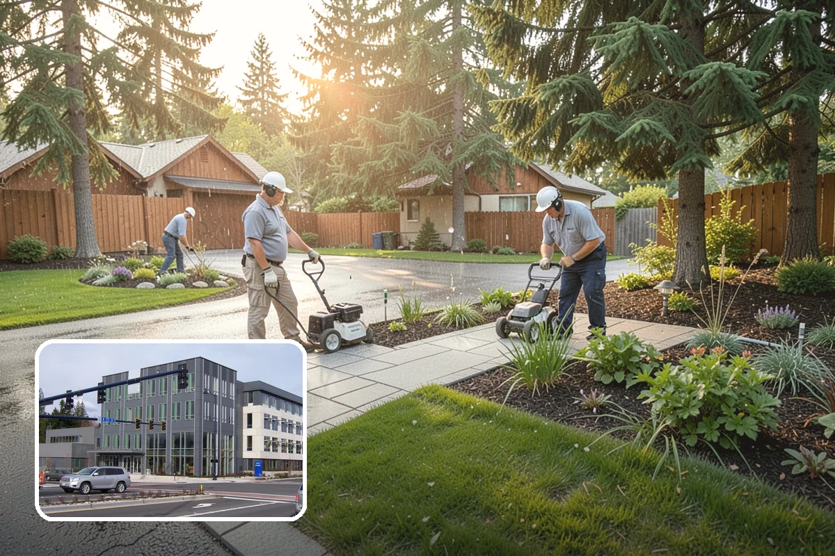 Wood Chip Spreading in Shoreline, King County, WA - Rugged, stable cover for paths and beds