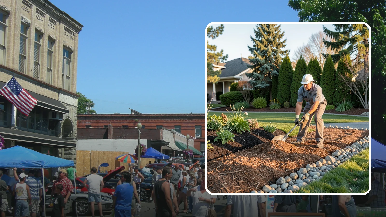 Wood Chip Spreading in Snohomish, Snohomish County, WA - Natural wood chips and arborist chips spread on paths, beds, and play areas for a rugged, economical cover.
