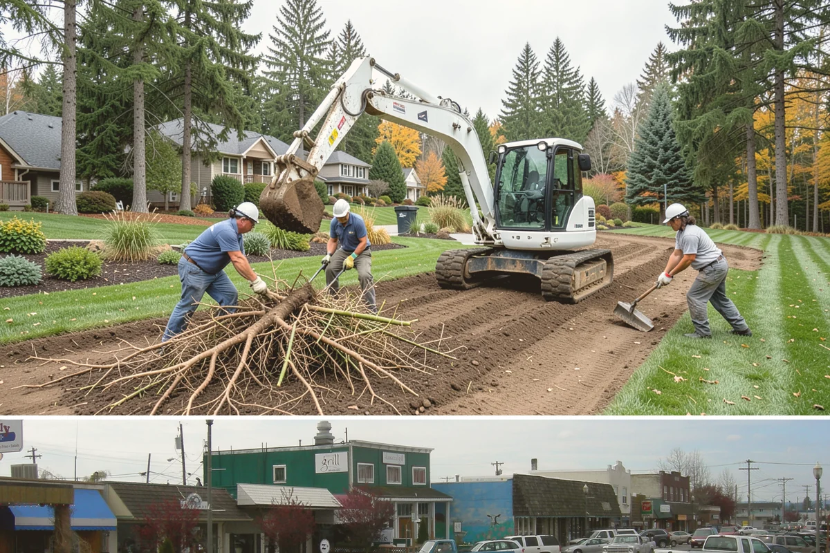 Wood Chip Spreading in Stanwood, Snohomish County, WA - Can be spread year-round