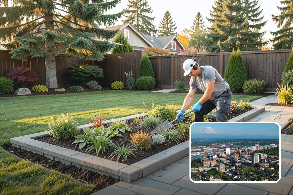 Wood Chip Spreading in Tacoma, Pierce County, WA - Rugged, stable cover for paths and beds