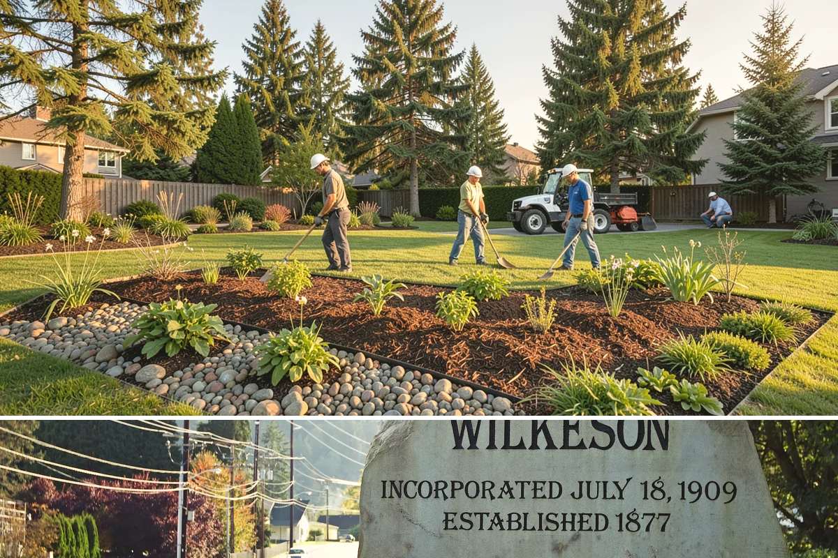 Wood Chip Spreading in Wilkeson, Pierce County, WA - Can be spread year-round