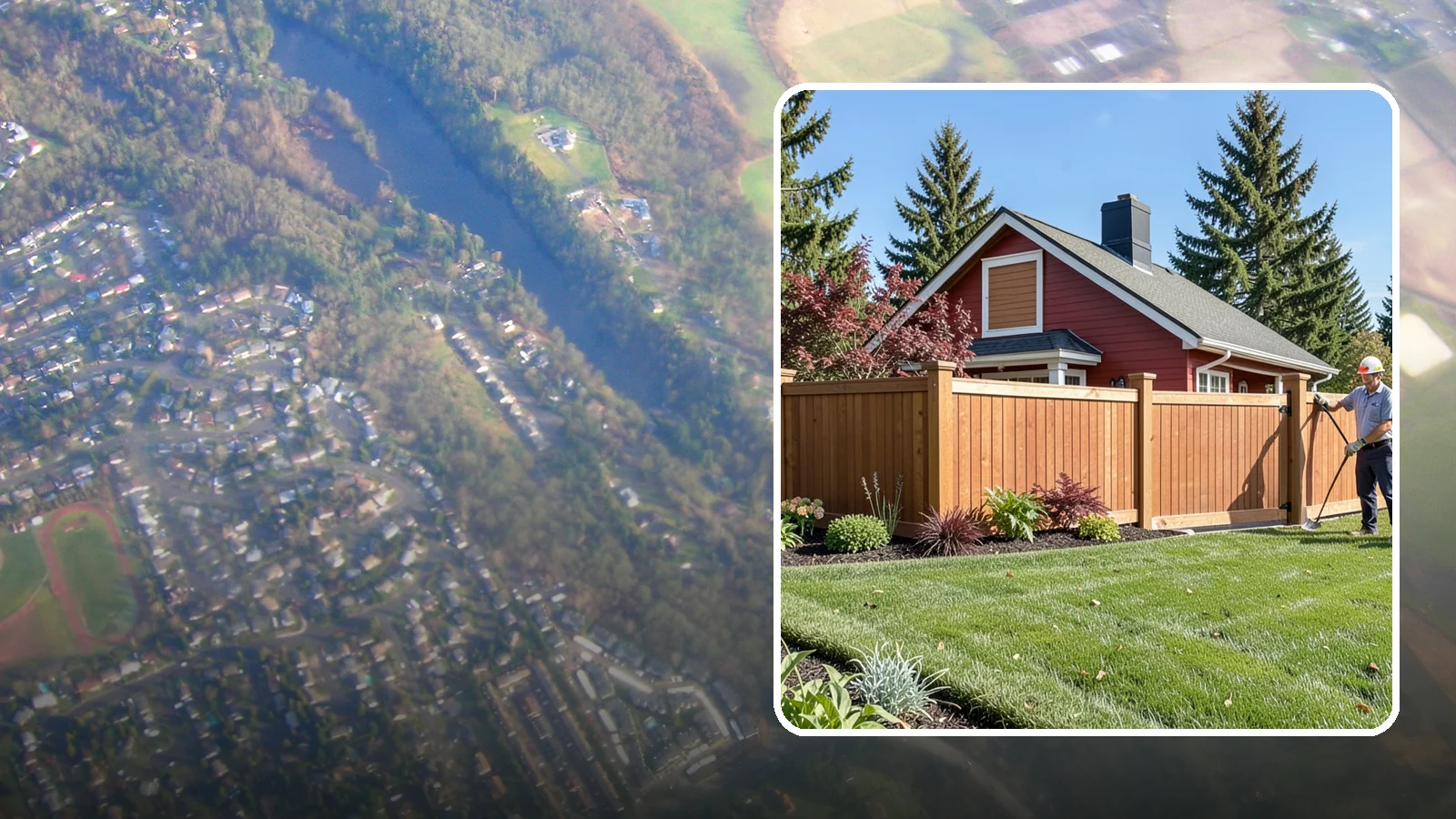 Wood Fence Installation in Algona, King County, WA - We build classic wood fences using Western red cedar and treated framing chosen to stand up to Puget Sound weather.