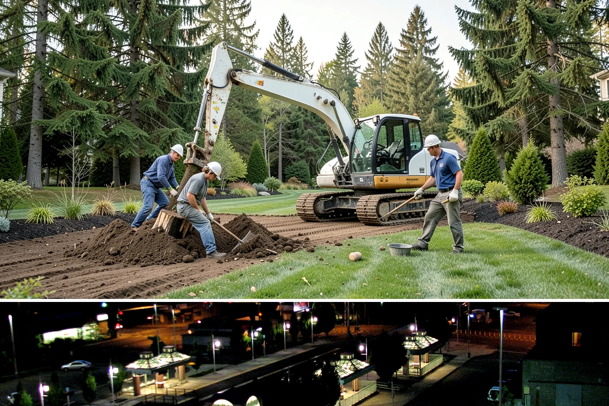 Wood Fence Installation in Auburn, King County, WA - Summer and early fall give footings the driest cure, but cedar installs well most of the year with breaks for heavy Northwest...