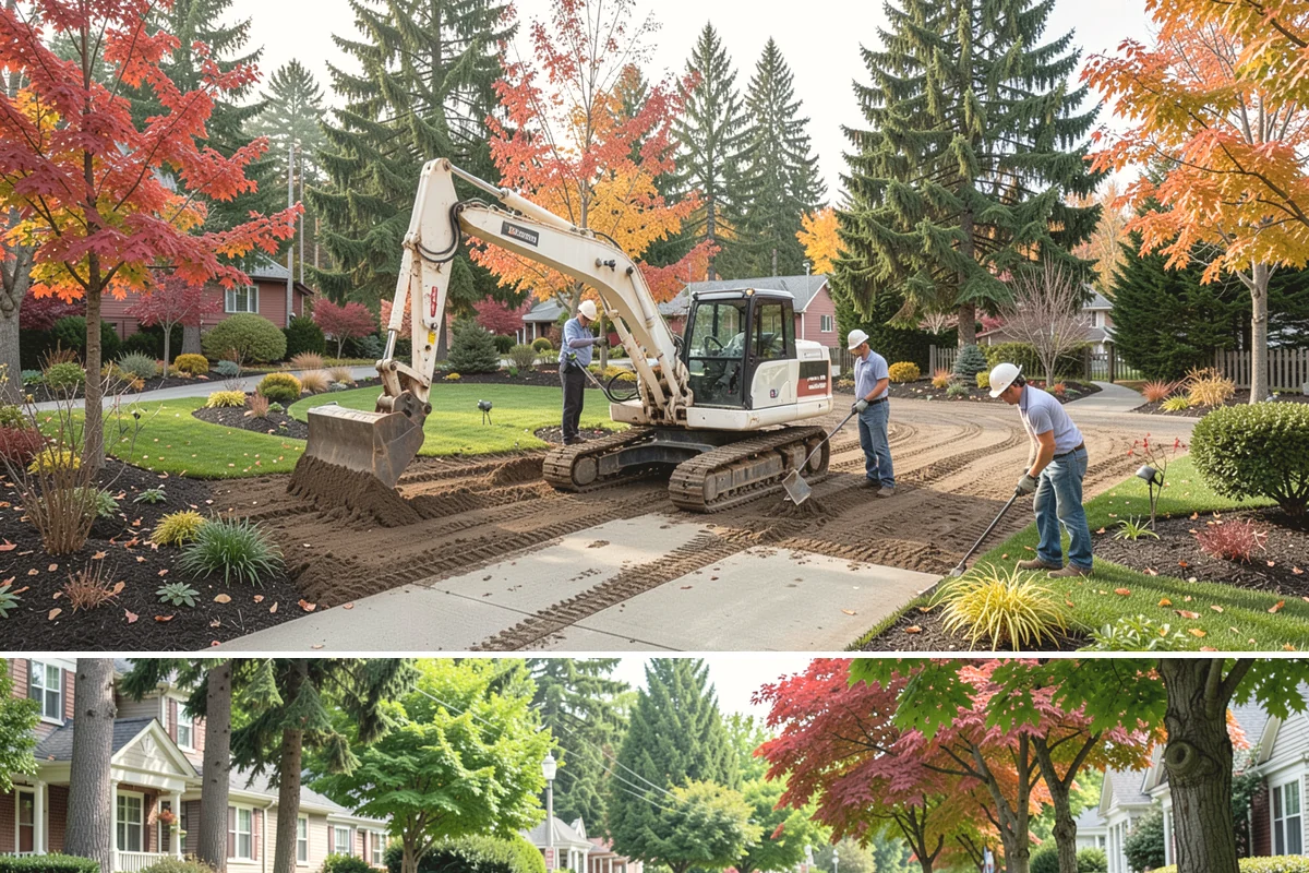 Wood Fence Installation in Beaux Arts Village, King County, WA - Summer and early fall give footings the driest cure, but cedar installs well most of the year with breaks for heavy Northwest...