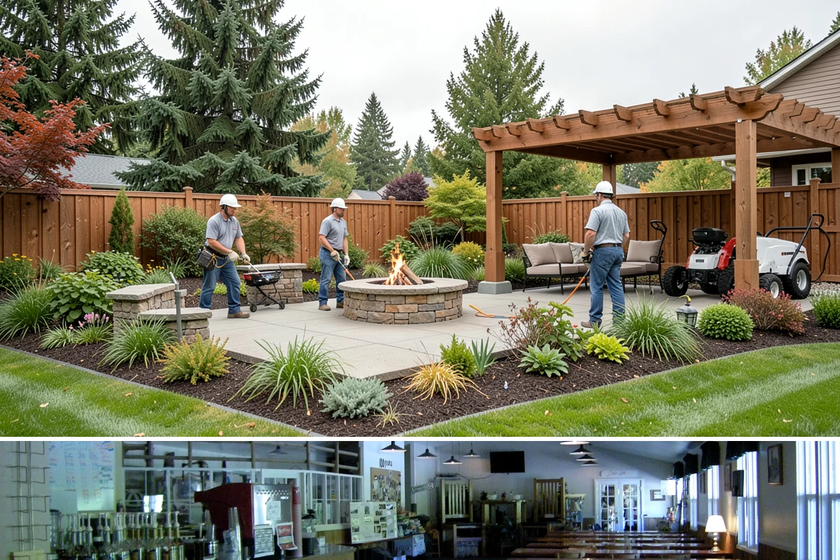 Wood Fence Installation in Black Diamond, King County, WA - Summer and early fall give footings the driest cure, but cedar installs well most of the year with breaks for heavy Northwest...