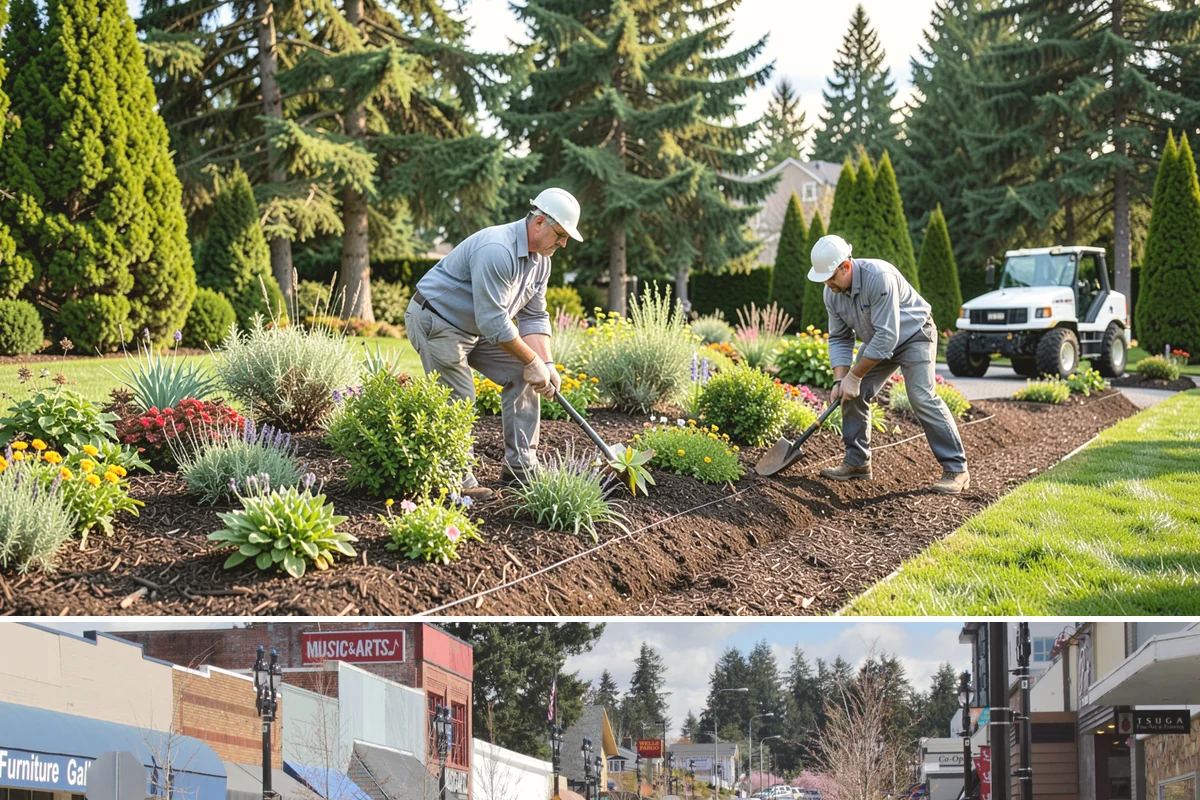 Wood Fence Installation in Bothell, King County, WA - Summer and early fall give footings the driest cure, but cedar installs well most of the year with breaks for heavy Northwest...