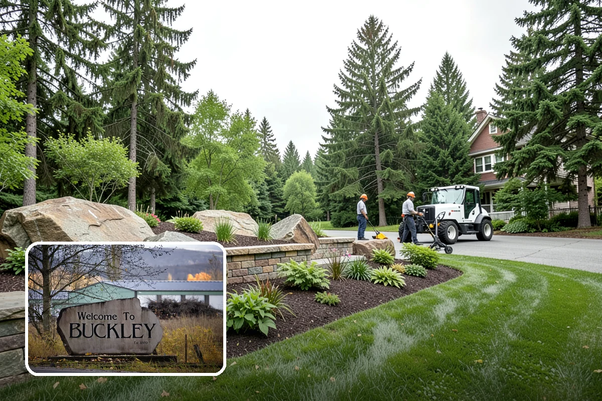 Wood Fence Installation in Buckley, Pierce County, WA - Delivers the natural cedar appearance popular across Western Washington